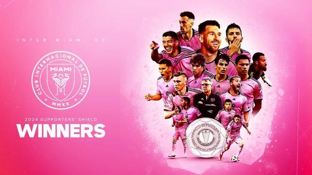 梅西梅开迎在美第二冠 迈阿密提前锁定常规赛第一